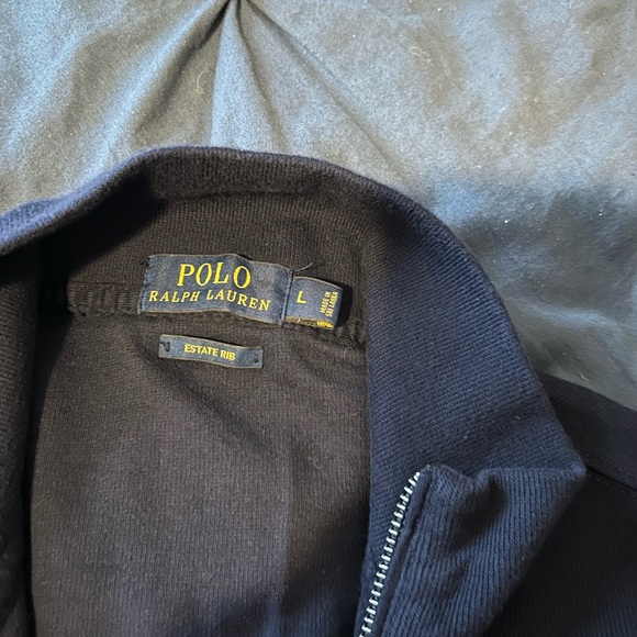 Ralph Lauren 2 Piece Tracksuit Navy LG - Picture 3 of 6